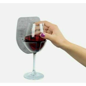 Sipski Wine Holder Sea Foam Marble Shower Mirror G